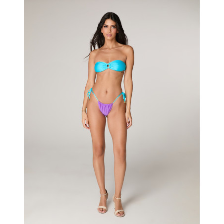 Double Trouble Bottom - Violet/Turquoise