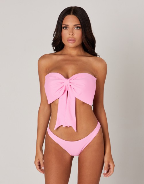 Candy Bow Top - Pink