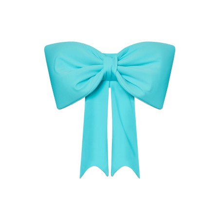 Candy Bow Top - Light blue